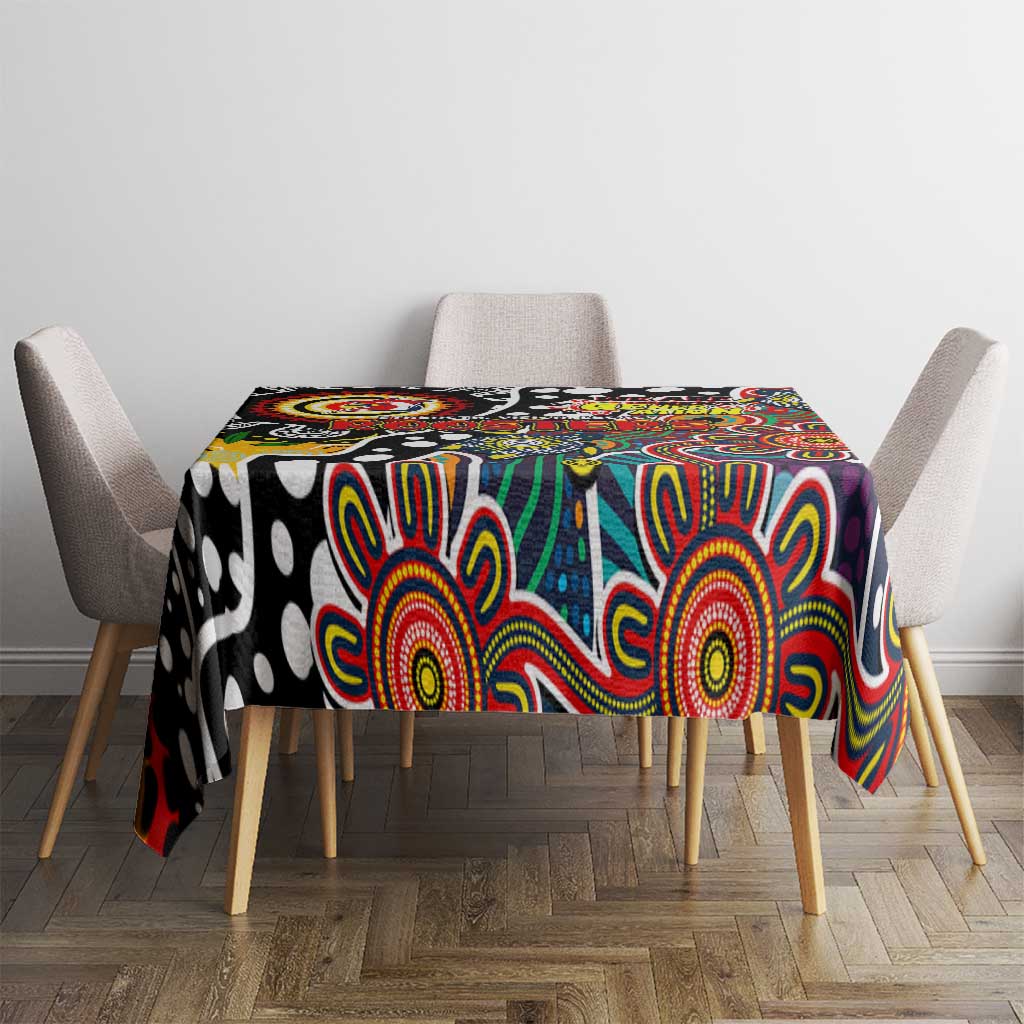 Roosters NRL Celebrating 50 Years of Naidoc Tablecloth NAIDOC Week 2025 Aboriginal