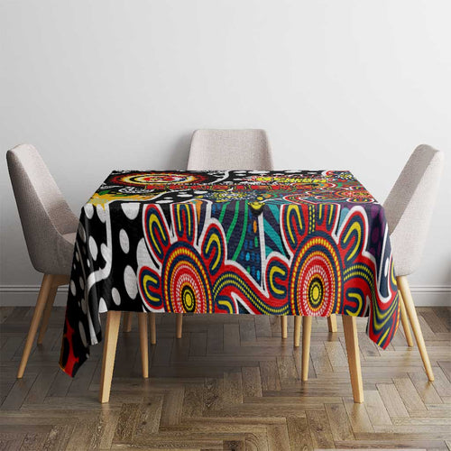 Roosters NRL Celebrating 50 Years of Naidoc Tablecloth NAIDOC Week 2025 Aboriginal