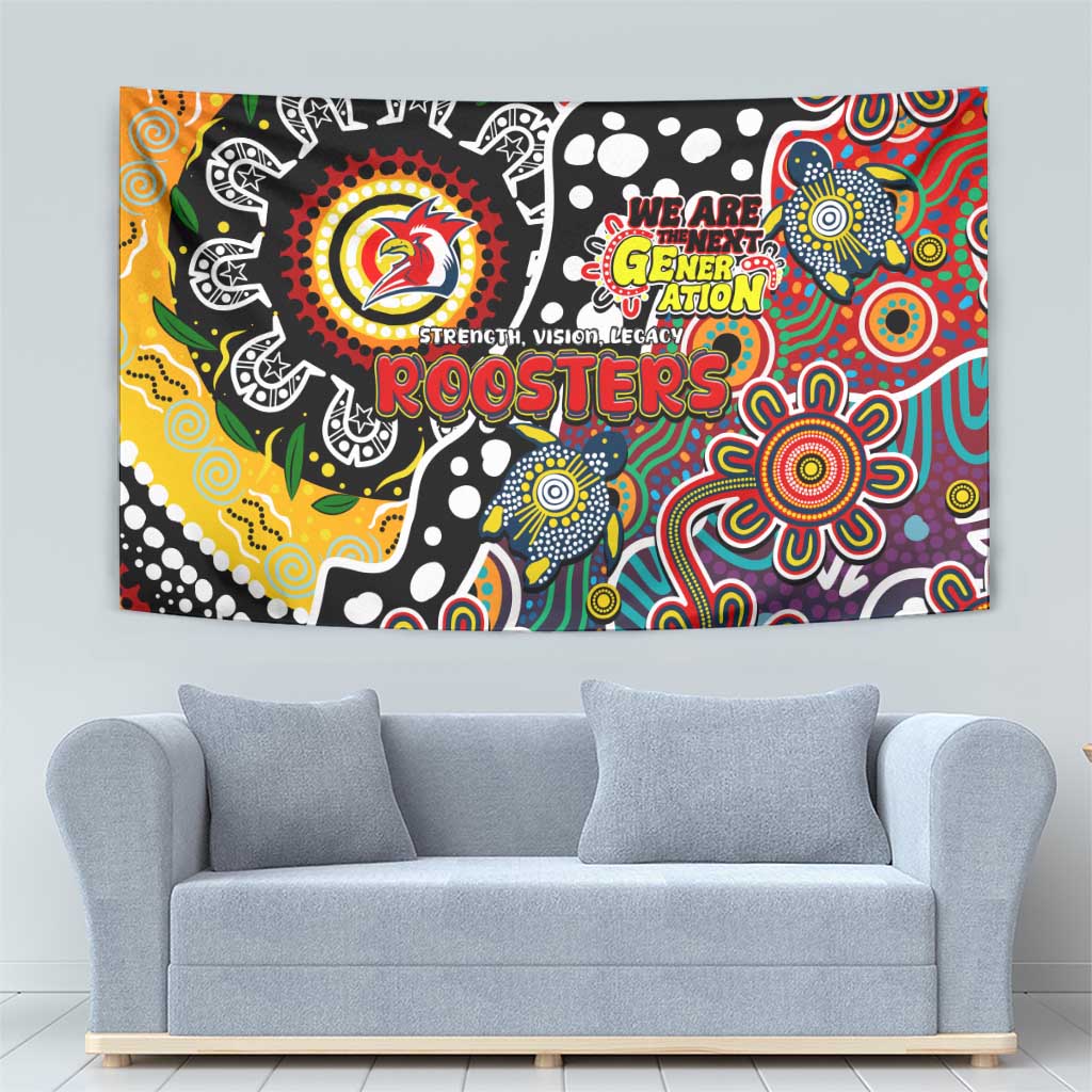 Roosters NRL Celebrating 50 Years of Naidoc Tapestry NAIDOC Week 2025 Aboriginal