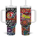 Roosters NRL Celebrating 50 Years of Naidoc Tumbler With Handle NAIDOC Week 2025 Aboriginal