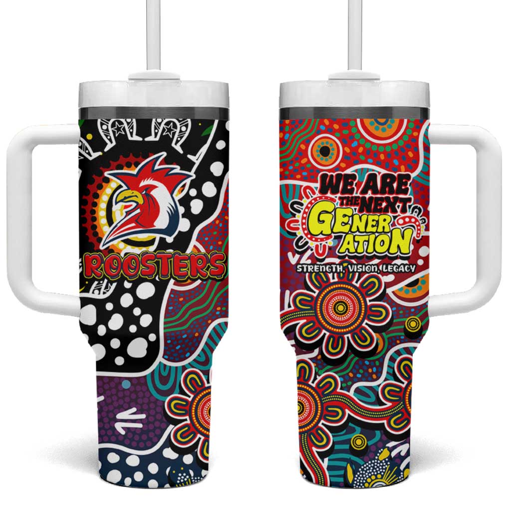 Roosters NRL Celebrating 50 Years of Naidoc Tumbler With Handle NAIDOC Week 2025 Aboriginal