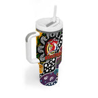 Roosters NRL Celebrating 50 Years of Naidoc Tumbler With Handle NAIDOC Week 2025 Aboriginal
