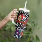 Roosters NRL Celebrating 50 Years of Naidoc Tumbler With Handle NAIDOC Week 2025 Aboriginal