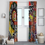 Roosters NRL Celebrating 50 Years of Naidoc Window Curtain NAIDOC Week 2025 Aboriginal