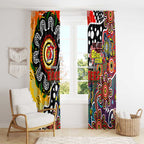 Roosters NRL Celebrating 50 Years of Naidoc Window Curtain NAIDOC Week 2025 Aboriginal
