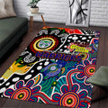 New Zealand Warriors NRL Celebrating 50 Years of Naidoc Area Rug NAIDOC Week 2025 Aboriginal