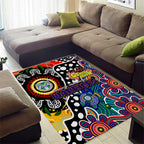 New Zealand Warriors NRL Celebrating 50 Years of Naidoc Area Rug NAIDOC Week 2025 Aboriginal