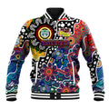 Personalised New Zealand Warriors NRL Celebrating 50 Years of Naidoc Baseball Jacket NAIDOC Week 2025 Aboriginal