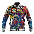 Personalised New Zealand Warriors NRL Celebrating 50 Years of Naidoc Baseball Jacket NAIDOC Week 2025 Aboriginal