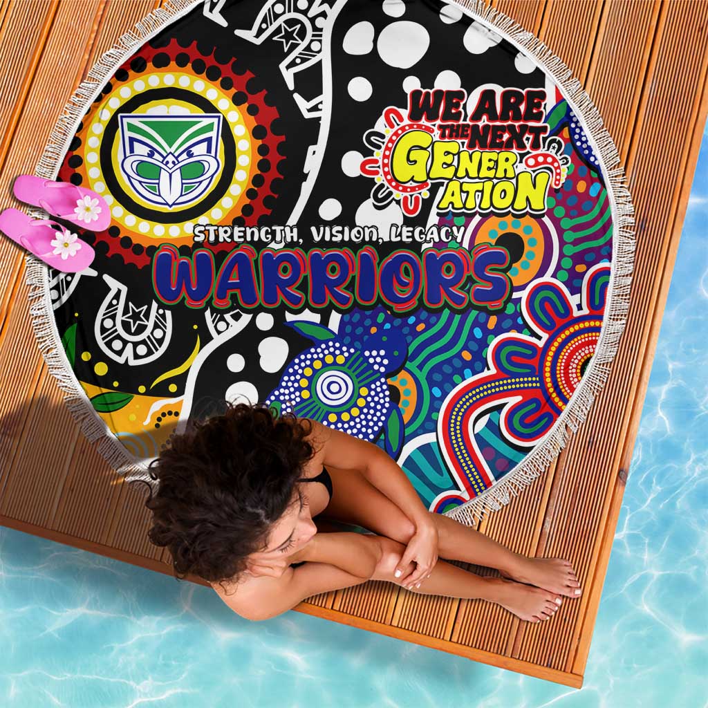 New Zealand Warriors NRL Celebrating 50 Years of Naidoc Beach Blanket NAIDOC Week 2025 Aboriginal