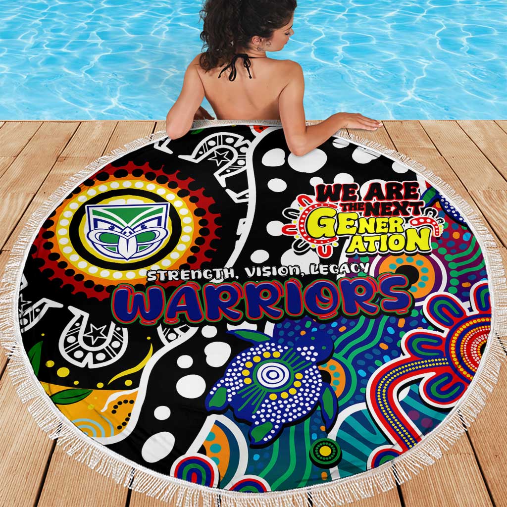 New Zealand Warriors NRL Celebrating 50 Years of Naidoc Beach Blanket NAIDOC Week 2025 Aboriginal