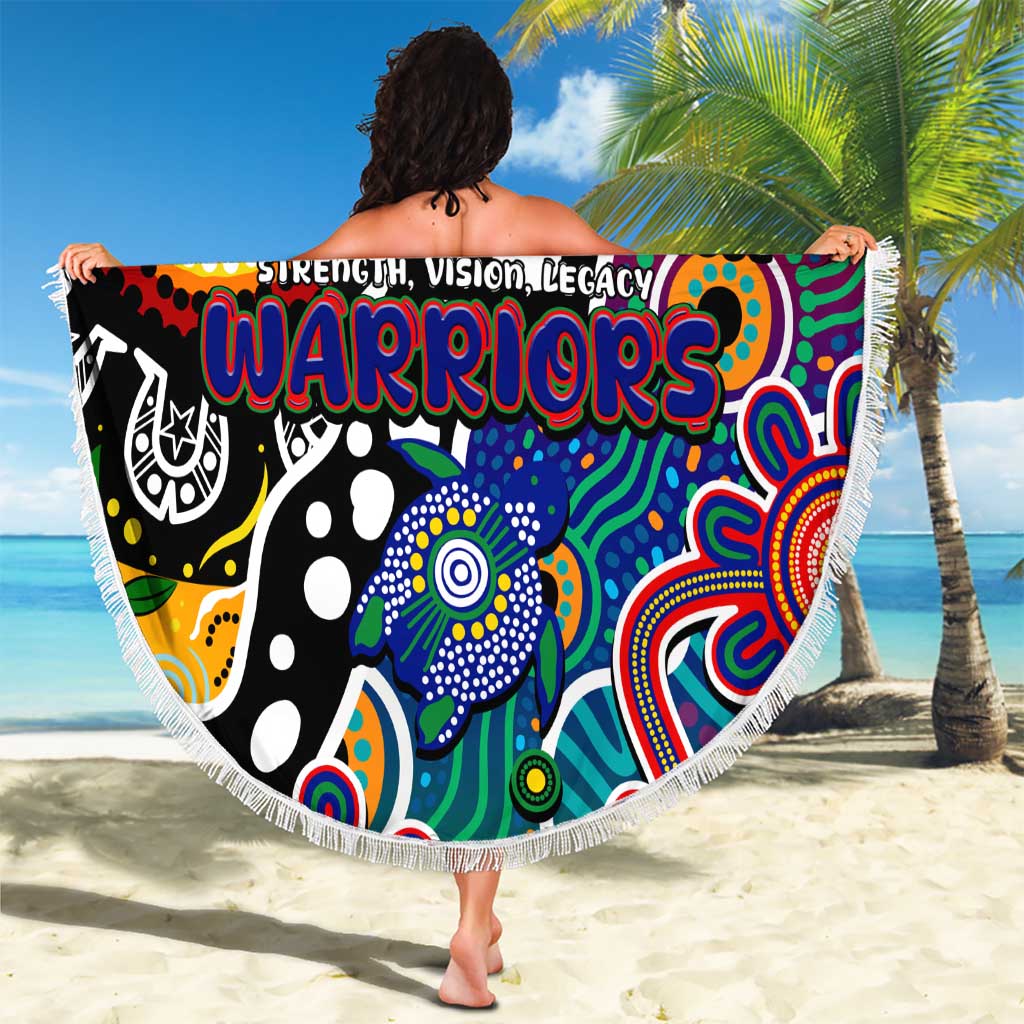 New Zealand Warriors NRL Celebrating 50 Years of Naidoc Beach Blanket NAIDOC Week 2025 Aboriginal