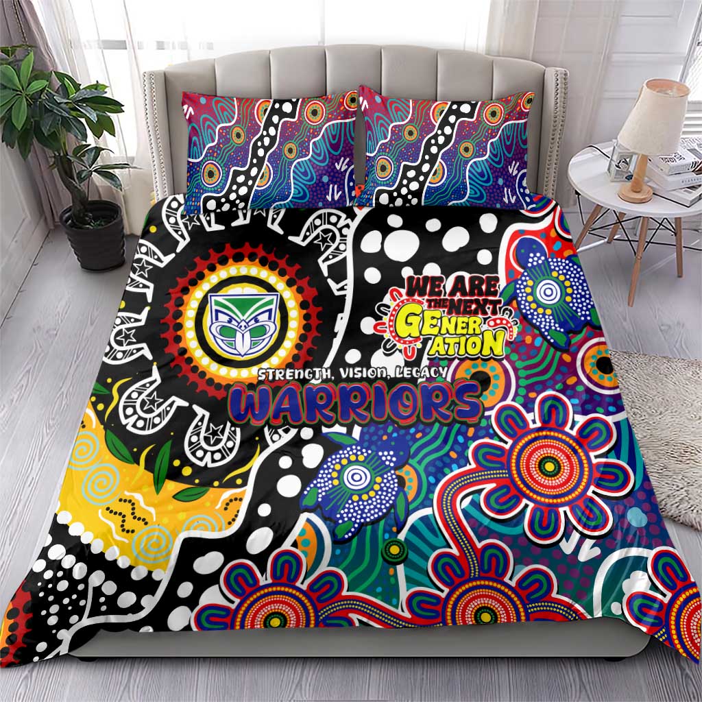 New Zealand Warriors NRL Celebrating 50 Years of Naidoc Bedding Set NAIDOC Week 2025 Aboriginal