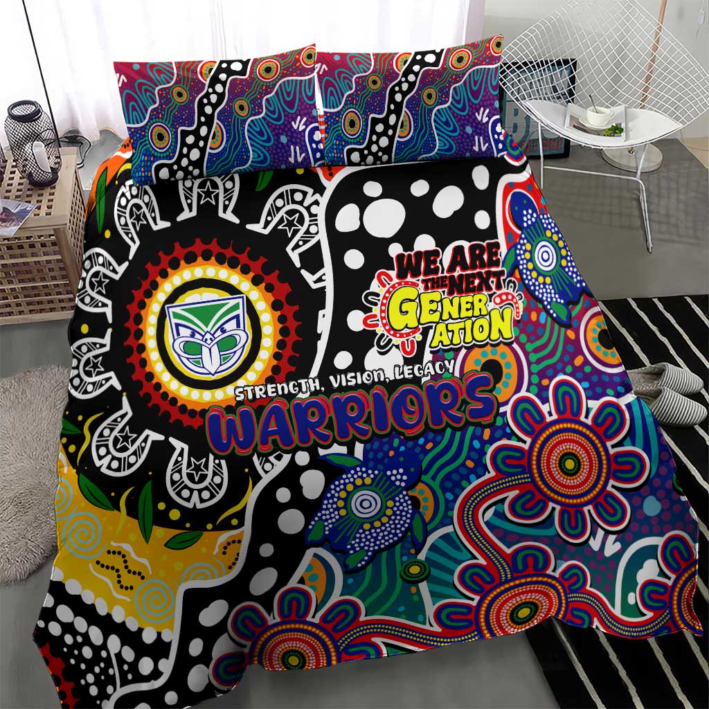 New Zealand Warriors NRL Celebrating 50 Years of Naidoc Bedding Set NAIDOC Week 2025 Aboriginal