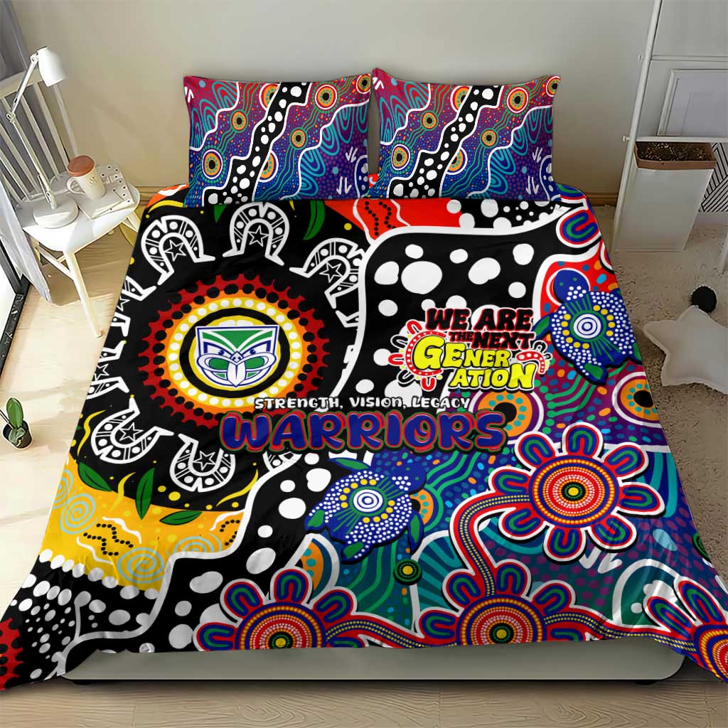 New Zealand Warriors NRL Celebrating 50 Years of Naidoc Bedding Set NAIDOC Week 2025 Aboriginal