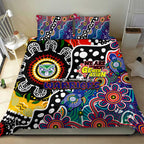 New Zealand Warriors NRL Celebrating 50 Years of Naidoc Bedding Set NAIDOC Week 2025 Aboriginal