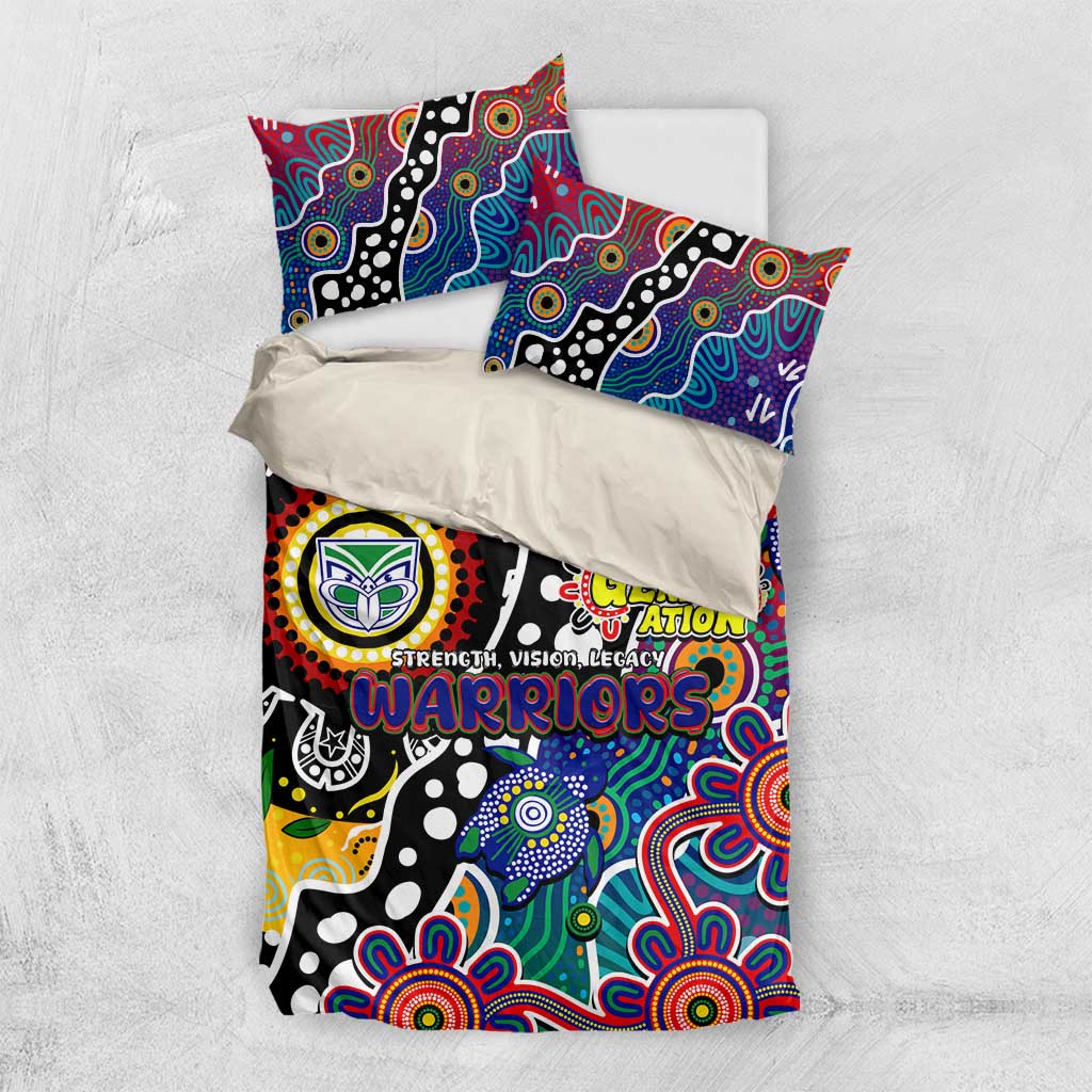 New Zealand Warriors NRL Celebrating 50 Years of Naidoc Bedding Set NAIDOC Week 2025 Aboriginal