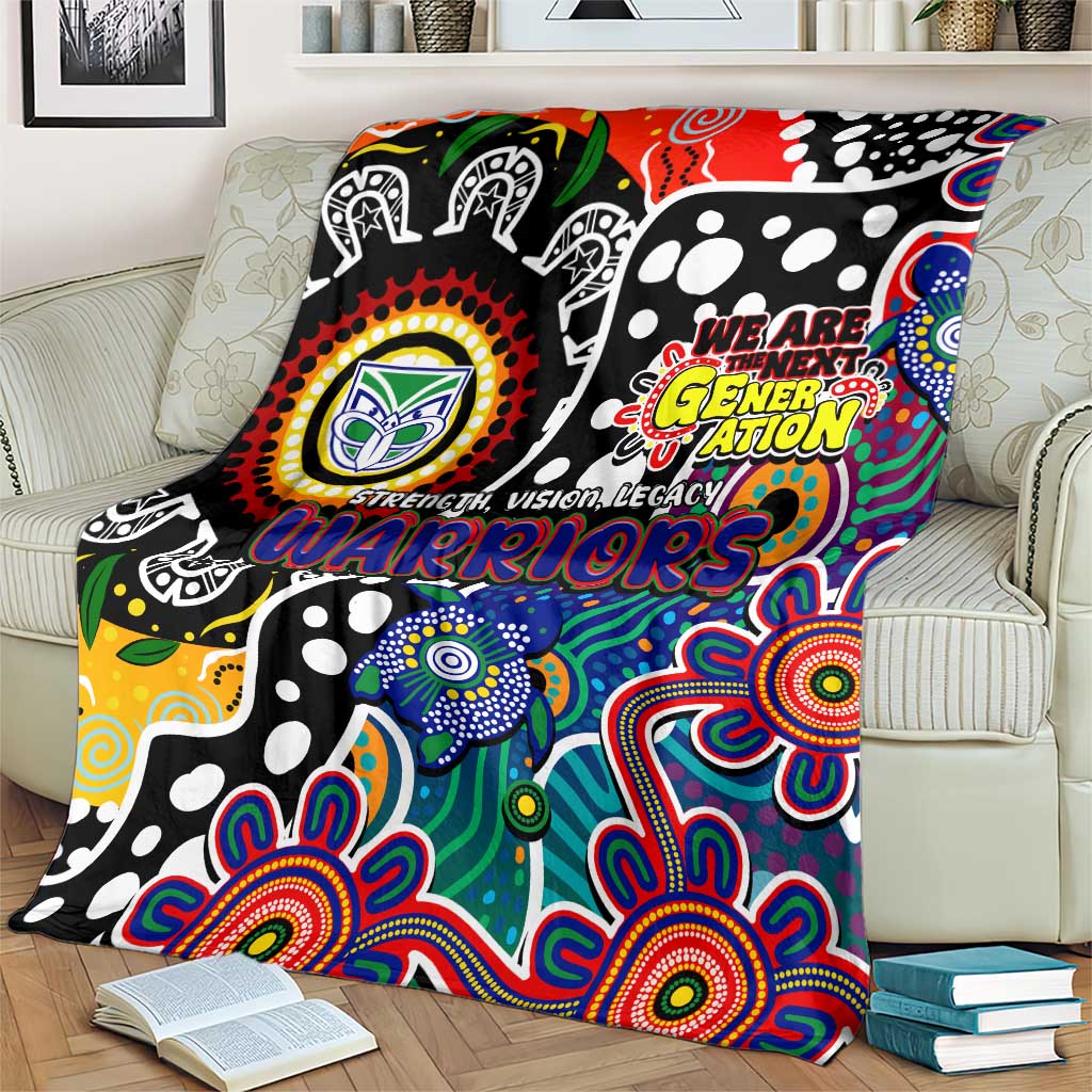 New Zealand Warriors NRL Celebrating 50 Years of Naidoc Blanket NAIDOC Week 2025 Aboriginal