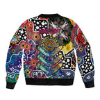 Personalised New Zealand Warriors NRL Celebrating 50 Years of Naidoc Bomber Jacket NAIDOC Week 2025 Aboriginal