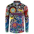 Personalised New Zealand Warriors NRL Celebrating 50 Years of Naidoc Button Sweatshirt NAIDOC Week 2025 Aboriginal
