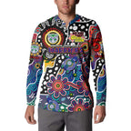 Personalised New Zealand Warriors NRL Celebrating 50 Years of Naidoc Button Sweatshirt NAIDOC Week 2025 Aboriginal