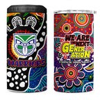 New Zealand Warriors NRL Celebrating 50 Years of Naidoc 4 in 1 Can Cooler Tumbler NAIDOC Week 2025 Aboriginal