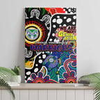New Zealand Warriors NRL Celebrating 50 Years of Naidoc Canvas Wall Art NAIDOC Week 2025 Aboriginal