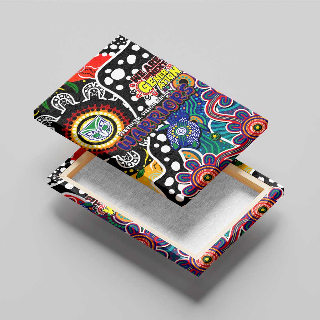 New Zealand Warriors NRL Celebrating 50 Years of Naidoc Canvas Wall Art NAIDOC Week 2025 Aboriginal