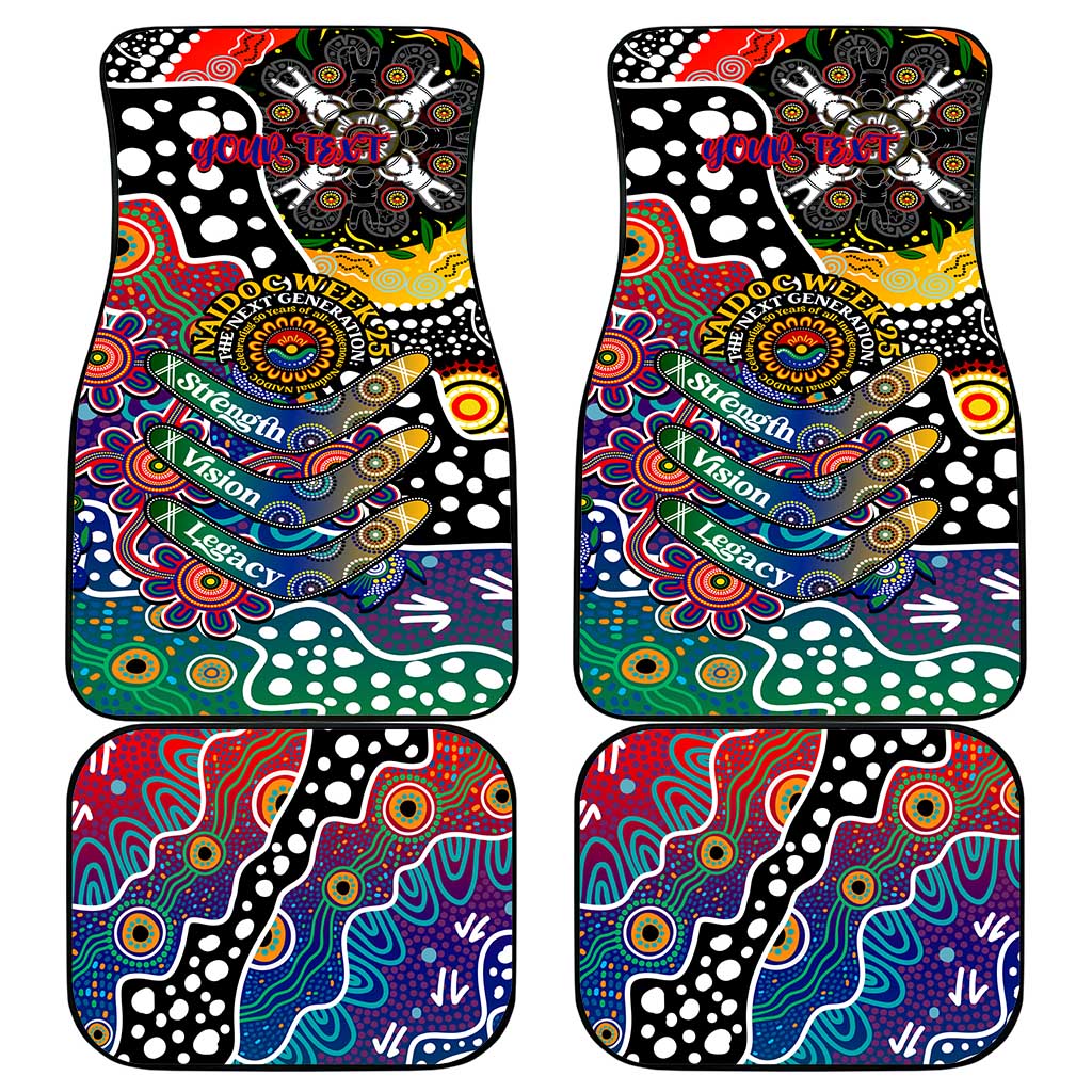 New Zealand Warriors NRL Celebrating 50 Years of Naidoc Car Mats NAIDOC Week 2025 Aboriginal