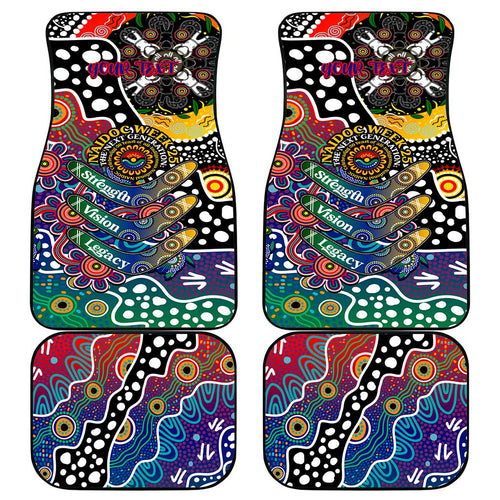 New Zealand Warriors NRL Celebrating 50 Years of Naidoc Car Mats NAIDOC Week 2025 Aboriginal