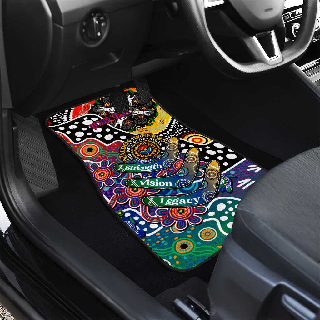 New Zealand Warriors NRL Celebrating 50 Years of Naidoc Car Mats NAIDOC Week 2025 Aboriginal