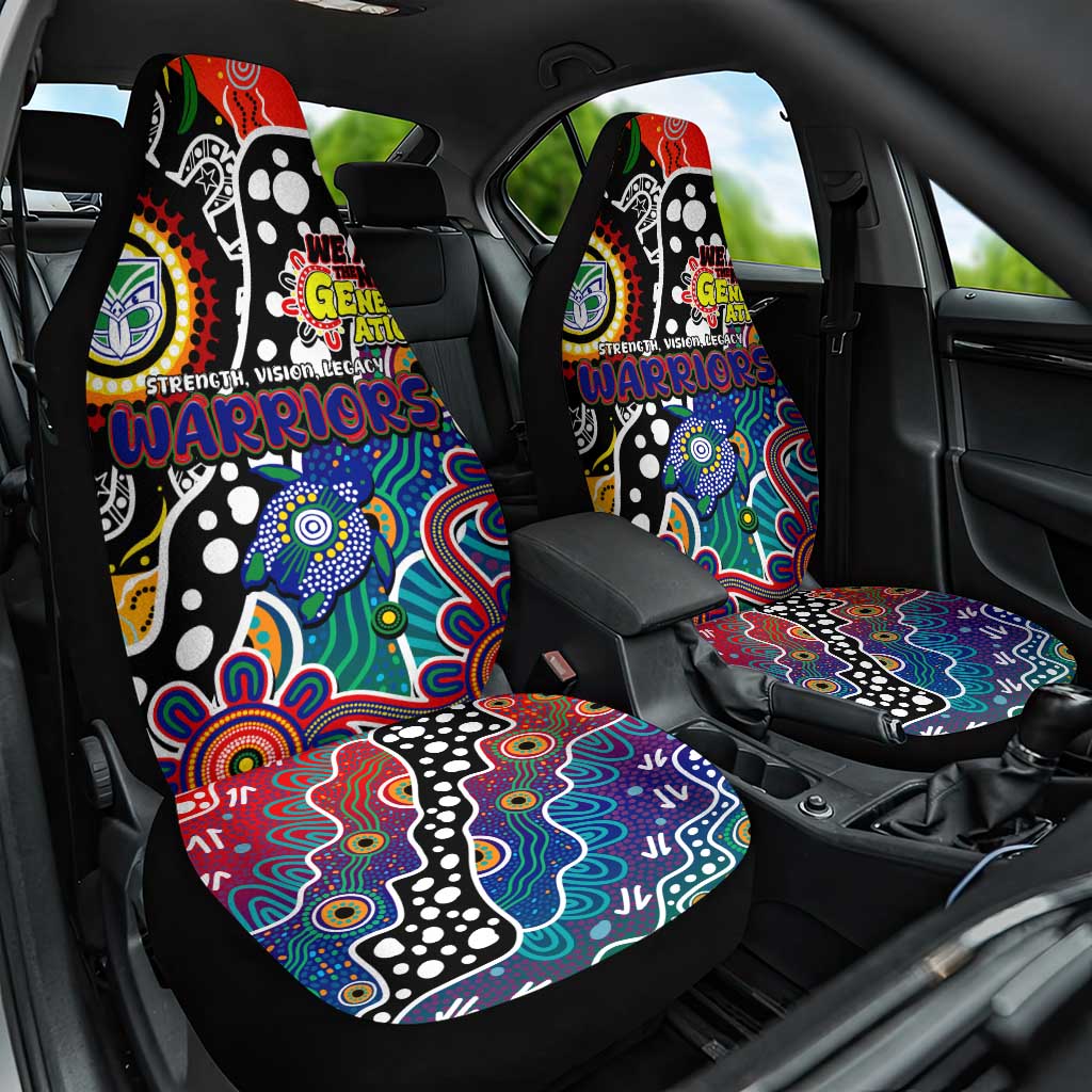 New Zealand Warriors NRL Celebrating 50 Years of Naidoc Car Seat Cover NAIDOC Week 2025 Aboriginal