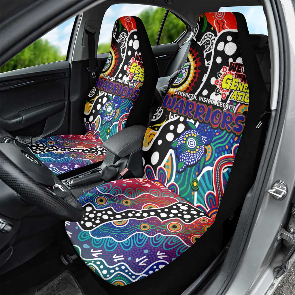 New Zealand Warriors NRL Celebrating 50 Years of Naidoc Car Seat Cover NAIDOC Week 2025 Aboriginal