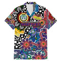 Personalised New Zealand Warriors NRL Celebrating 50 Years of Naidoc Family Matching Mermaid Dress and Hawaiian Shirt NAIDOC Week 2025 Aboriginal