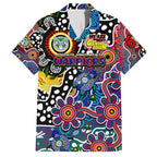 Personalised New Zealand Warriors NRL Celebrating 50 Years of Naidoc Family Matching Puletasi and Hawaiian Shirt NAIDOC Week 2025 Aboriginal