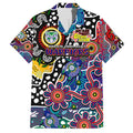 Personalised New Zealand Warriors NRL Celebrating 50 Years of Naidoc Family Matching Summer Maxi Dress and Hawaiian Shirt NAIDOC Week 2025 Aboriginal