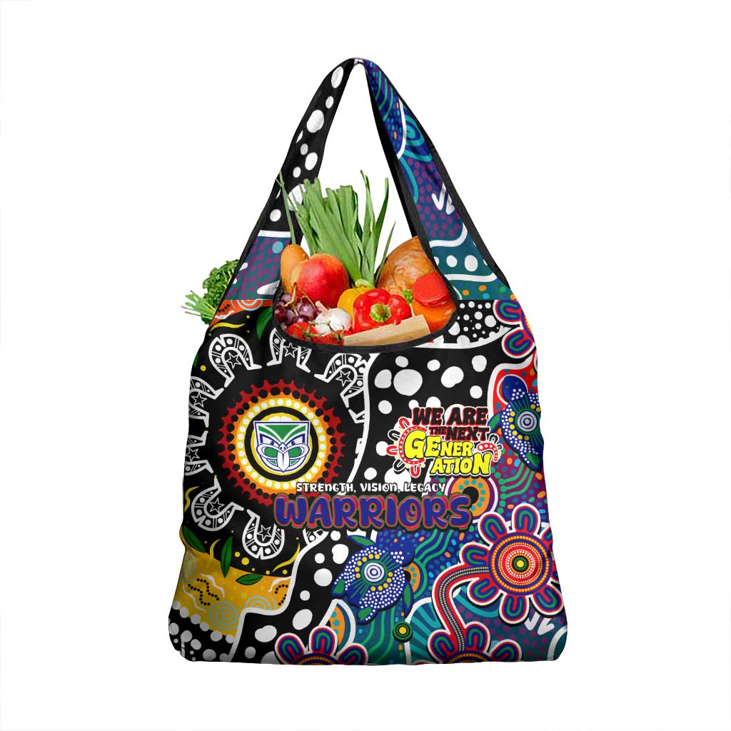 New Zealand Warriors NRL Celebrating 50 Years of Naidoc Grocery Bag NAIDOC Week 2025 Aboriginal