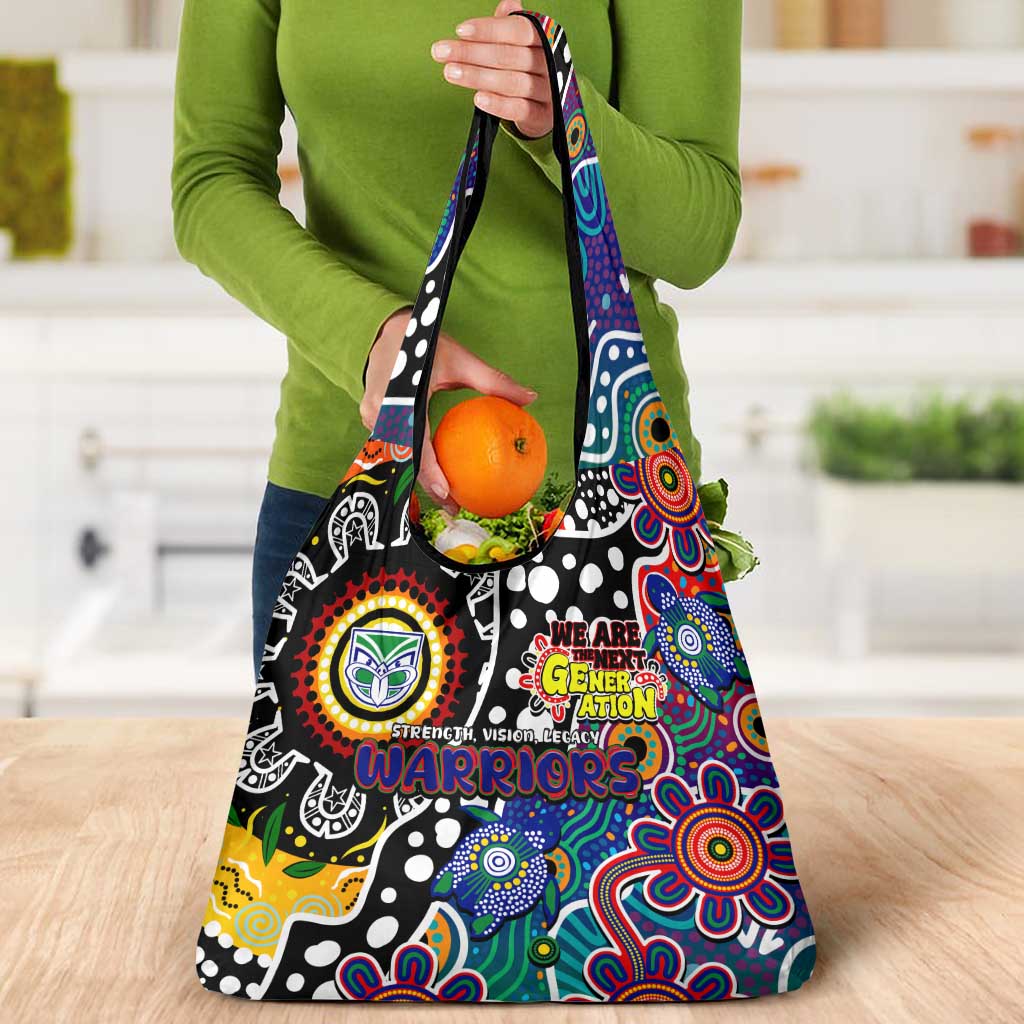 New Zealand Warriors NRL Celebrating 50 Years of Naidoc Grocery Bag NAIDOC Week 2025 Aboriginal