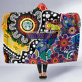 New Zealand Warriors NRL Celebrating 50 Years of Naidoc Hooded Blanket NAIDOC Week 2025 Aboriginal