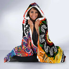 New Zealand Warriors NRL Celebrating 50 Years of Naidoc Hooded Blanket NAIDOC Week 2025 Aboriginal