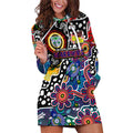 Personalised New Zealand Warriors NRL Celebrating 50 Years of Naidoc Hoodie Dress NAIDOC Week 2025 Aboriginal