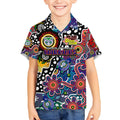 Personalised New Zealand Warriors NRL Celebrating 50 Years of Naidoc Kid Hawaiian Shirt NAIDOC Week 2025 Aboriginal