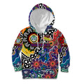 Personalised New Zealand Warriors NRL Celebrating 50 Years of Naidoc Kid Hoodie NAIDOC Week 2025 Aboriginal