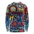 Personalised New Zealand Warriors NRL Celebrating 50 Years of Naidoc Long Sleeve Shirt NAIDOC Week 2025 Aboriginal