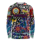 Personalised New Zealand Warriors NRL Celebrating 50 Years of Naidoc Long Sleeve Shirt NAIDOC Week 2025 Aboriginal