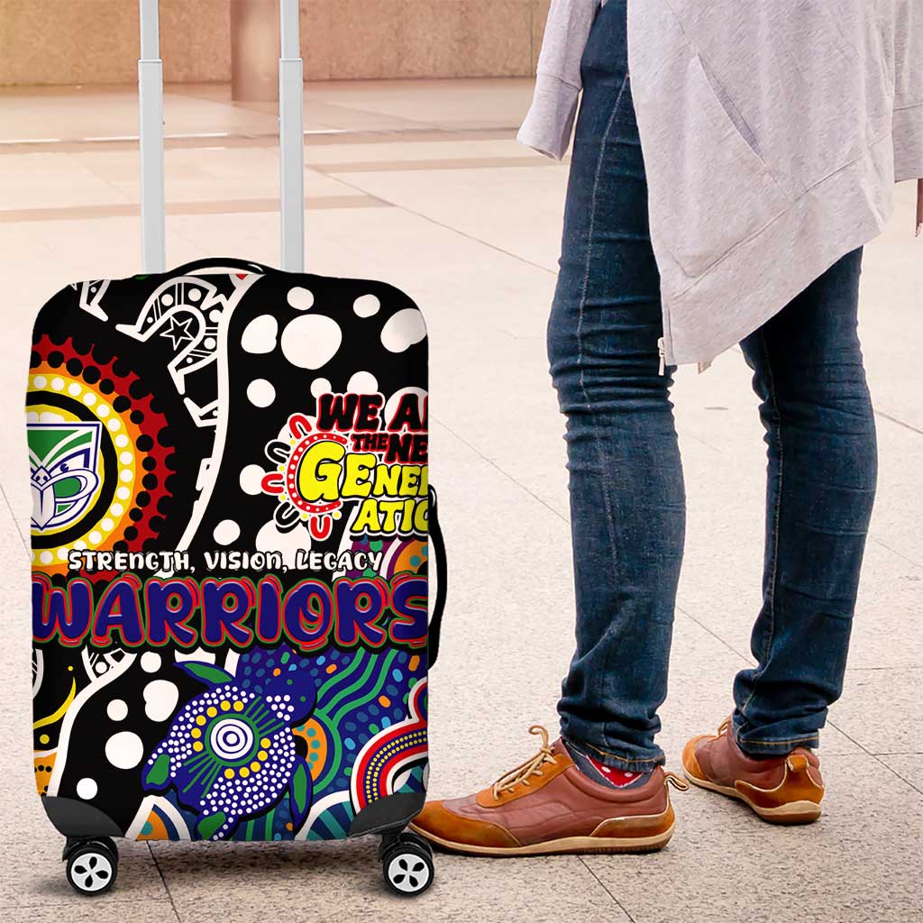 New Zealand Warriors NRL Celebrating 50 Years of Naidoc Luggage Cover NAIDOC Week 2025 Aboriginal