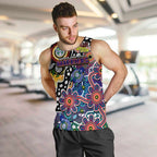 Personalised New Zealand Warriors NRL Celebrating 50 Years of Naidoc Men Tank Top NAIDOC Week 2025 Aboriginal