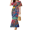 Personalised New Zealand Warriors NRL Celebrating 50 Years of Naidoc Mermaid Dress NAIDOC Week 2025 Aboriginal