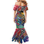Personalised New Zealand Warriors NRL Celebrating 50 Years of Naidoc Mermaid Dress NAIDOC Week 2025 Aboriginal