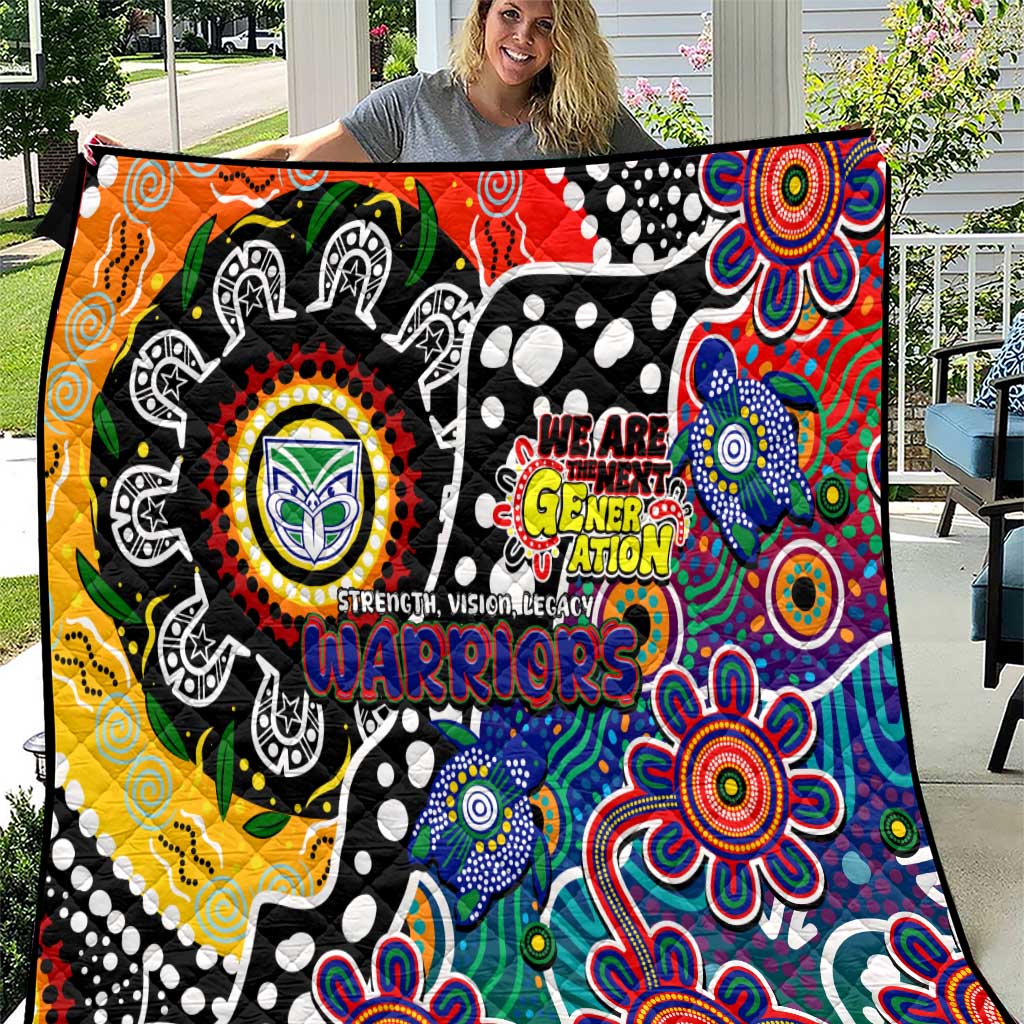 New Zealand Warriors NRL Celebrating 50 Years of Naidoc Quilt NAIDOC Week 2025 Aboriginal